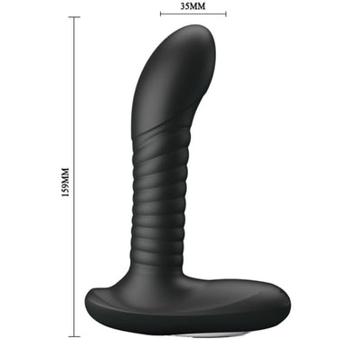 Vibratore Prostata e Punto G con 12 Vibrazioni e Rotazioni Potenti